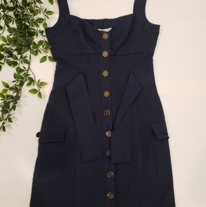 Diane von Furstenberg Navy Dress